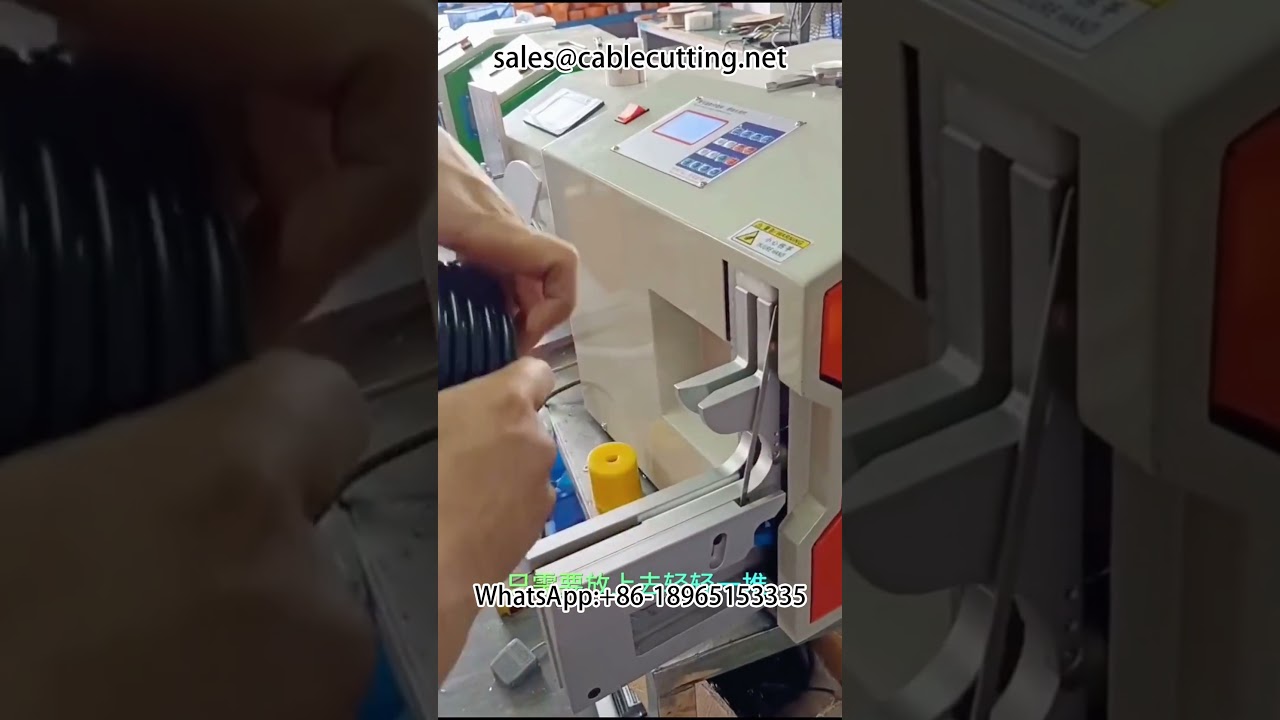 Automatyczna maszyna do nawijania i wiązania drutu | Obróbka kabli i wiązek przewodów