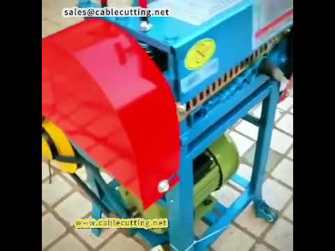 Automatyczna maszyna do ściągania izolacji – recykling miedzi z odpadów kabli, domowa maszyna do przewodów
