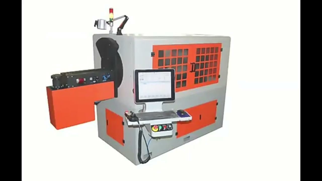 Giętarka drutu CNC 2D/3D do ram siedzeń samochodowych – precyzyjne gięcie elementów stalowych
