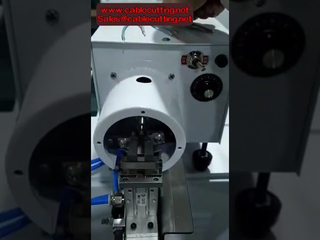 Pneumatyczna maszyna do zdejmowania izolacji i skręcania drutu – zwiększ wydajność