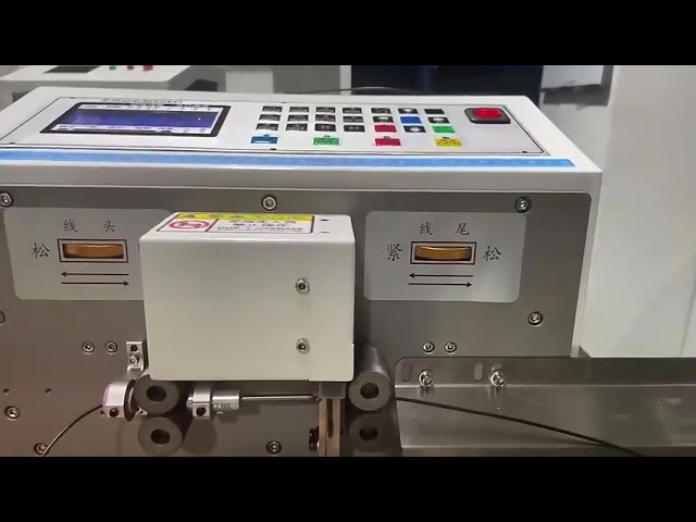 Ekonomiczna automatyczna maszyna do cięcia i zdejmowania izolacji kabli – zakres do 4mm²