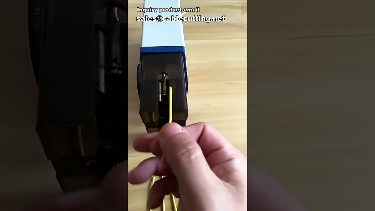 Przenośna ściągaczka do kabli, automatyczna maszyna do zdejmowania izolacji