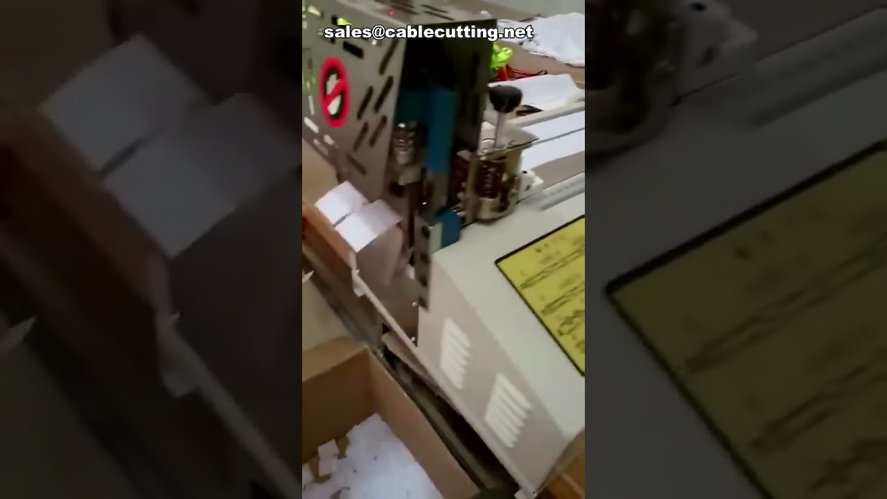 Automatyczna maszyna do cięcia taśm nylonowych i wstążek z gorącym nożem