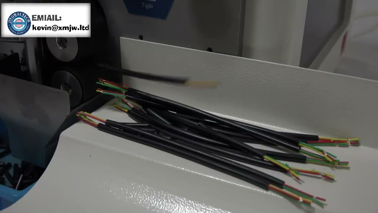 Automatyczna maszyna do zdejmowania izolacji z przewodów 1-6mm – nowe koła tnące