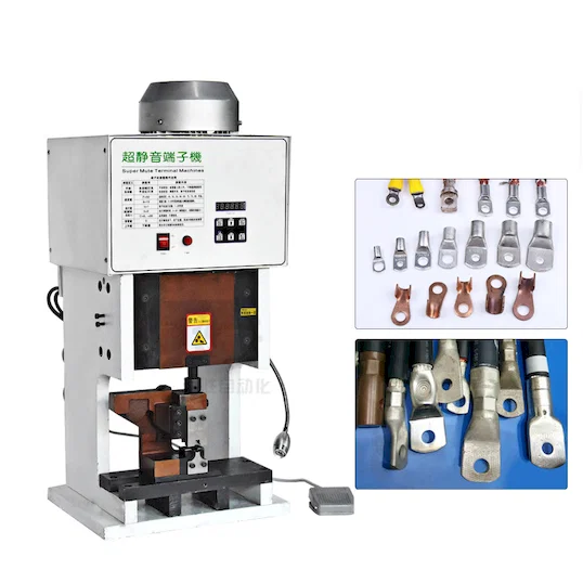 Mute Zagniatanie Terminali Maszyna WPM-8000S - Półautomatyczna zagniatarka